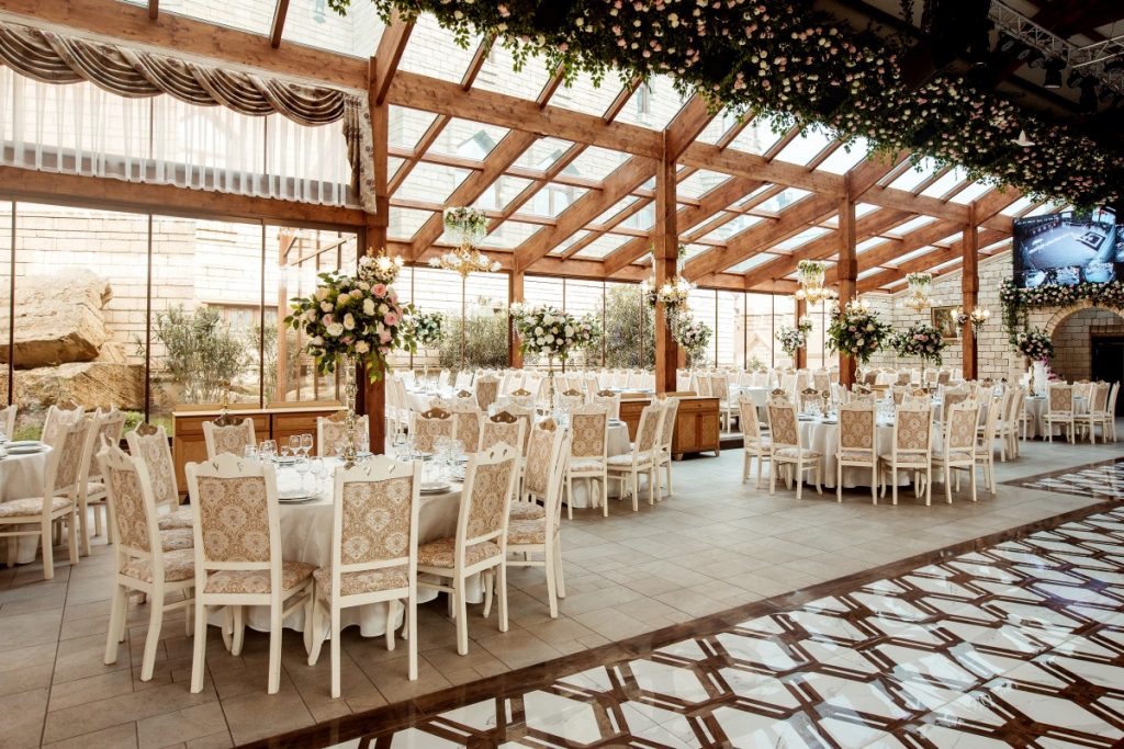 AVM Gardens restaurant-hall-ornated-with-flowers-2-1024x683 The Ultimate Checklist: 7 Things to Remember When Booking Your Event Venue 