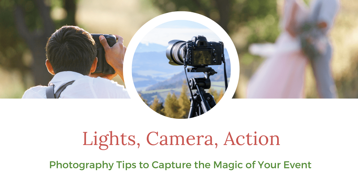 AVM Gardens 2 Lights, Camera, Action! Photography Tips to Capture the Magic of Your Event 